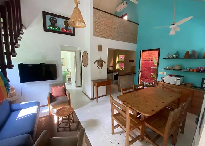 Vila Dos Tangaras, Casa 1 Praia, A 30M Do Mar